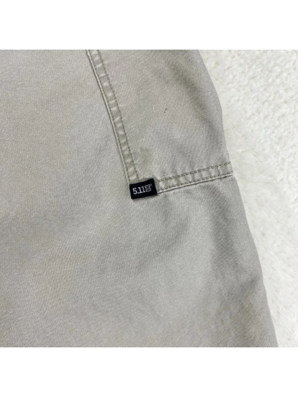 5.11 Tactical Flannel Pants Adult 44x34 Tan Khaki Pockets 74268 Mens “Read”